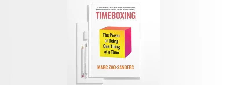 ‘Timeboxing’ by Marc Zao-Sanders | Book Review